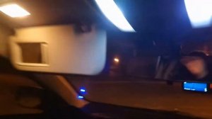 Подсветка салона в Тойота Королла 2008 год Toyota corolla 150.