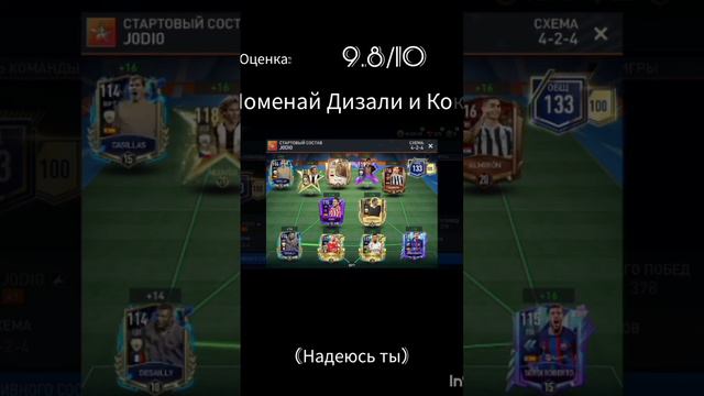 #football #fifamobile #оценка