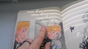 ОБЗОР НА СКЕТЧБУК 2020-2021 | sketchbook tour | геншин кпоп аниме