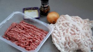 Котлеты в жировой сетке