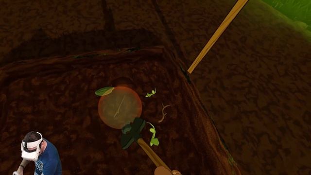 У МЕНЯ ПОЯВИЛСЯ ЯГНЕНОК! Веселая ферма в Across the Valley VR! смотреть онлайн