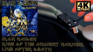 Iron Maiden – Rime Of The Ancient Mariner (Live After Death), 1985 Vinyl video 4K, 24bit/96kHz