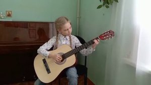 Князева Софья вальс В. Калинин, танец Ф. Карулли