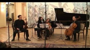 Quarto Quartet playing Mahler Piano Quartet