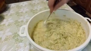 ОЛАДЬИ ИЗ КАБАЧКОВ С ГЕРКУЛЕСОМ.