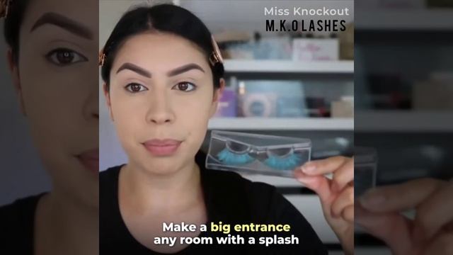 M.K.O 100% Mink Colored lashes faux mink lashes 25mm lashes смотреть онлайн