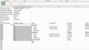 Project for the Web, new feature Export to Excel