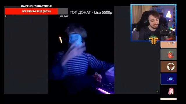 Нарезки с трансляции, Чпуньк показал лицо. Аня Кучеренко. -Чпуньк упал со стула-. смотреть онлайн