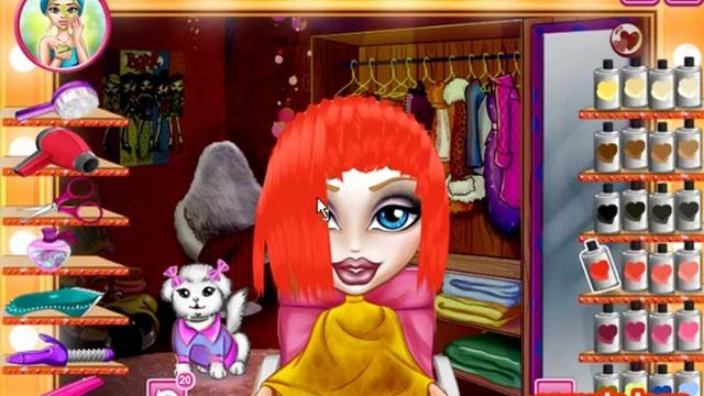 Мини-игры #3 "Братц-прическа" смотреть онлайн