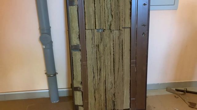 Замена (установка) МДФ панели на металлической двери / door-services.ru смотреть онлайн