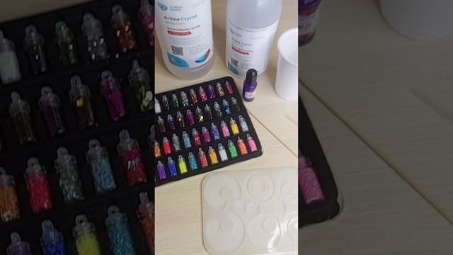 Сережки из эпоксидной смолы???