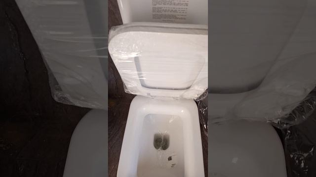 Установка унитаза . #сантехник #санузел #сантехмонтаж