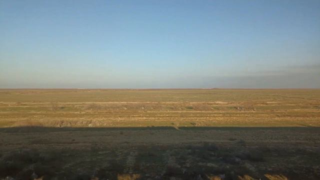 ASMR 4K из окна поезда!!! Красоты Казахстана. От заснеженных степей до безжизненных пустынь. смотреть онлайн