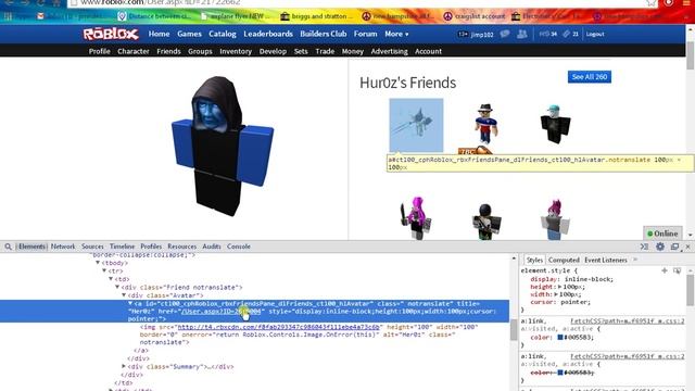 How to view a banned users friends list ROBLOX смотреть онлайн