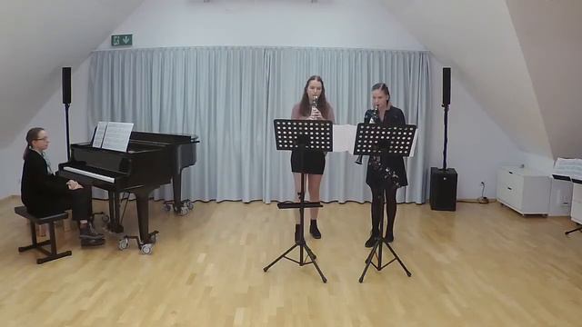 Abschlusskonzert Klarinette: Duett von Bernhard Henrik Crusell