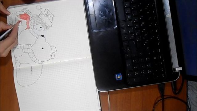 Lesson 6 Как оформить личный дневник к Новому Году? Как рисовать милую картинку? смотреть онлайн