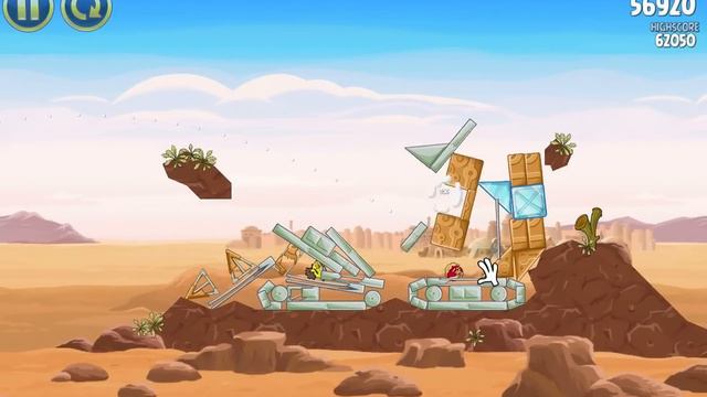Angry Birds Star Wars HD Mac - Tatooine Level 1-23 3 Walkthrough Gameplay смотреть онлайн