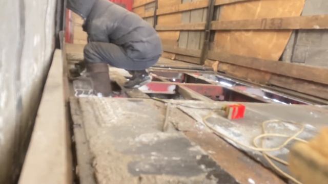 Ремонт полуприцепа кроне