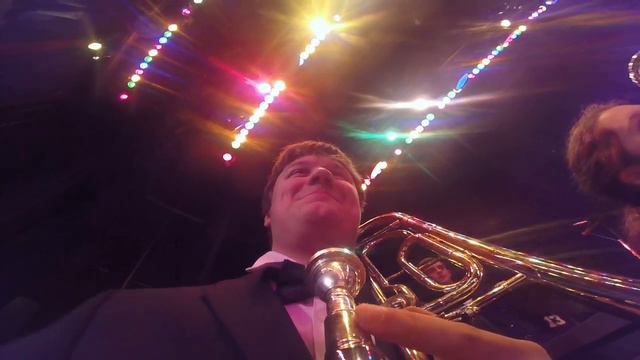 GoPro on Tenor Trombone - Grand Serenade for an Awful lot of Winds and Percussion смотреть онлайн
