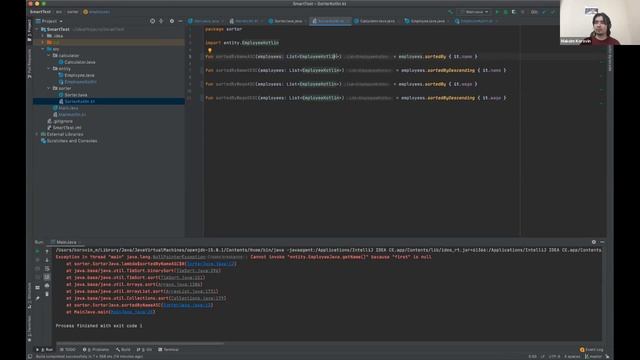 "Java vs Kotlin: пишем код и сравниваем два языка" - Online лекция в Смарте смотреть онлайн