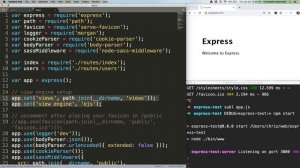 JS Quick Hits 53 - Express: App.js