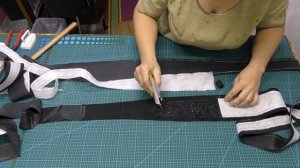 Как сшить пояс "кушак" из натуральной кожи.