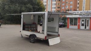 Прицеп "Исток" (Красногорские прицепы) для перевозки мотоциклов и ночевок