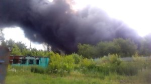 Пожар в Подольске