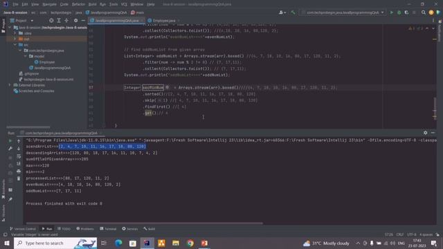 6 | Java 8 | Find 2nd Minimum or 2nd Maximum element of Array using Stream API | Stream Skip Usecas