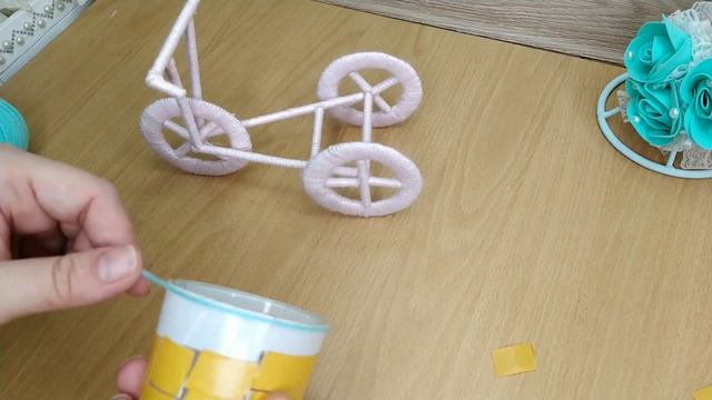 #DIY / Велосипед кашпо / Декор комнаты /Декор стены