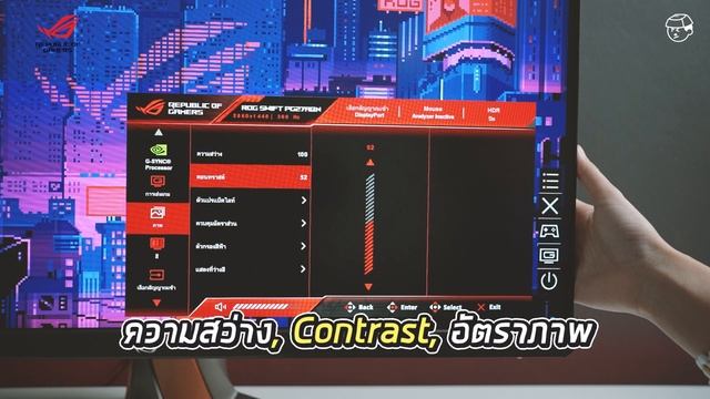 รีวิวจอคอม 360Hz ที่ชาวเกมเมอร์ต้องลองสักครั้งในชีวิต! | ROG Swift 360Hz PG27AQN смотреть онлайн