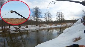 Как ловить КОМФОРТНО, зимой на спиннинг! Чтоб не обмерзали кольца! Рыбалка