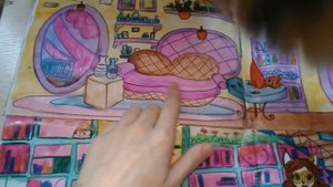 Enchantimals / Энчантималс бумажные куклы с домиками в альбоме часть 4