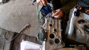 Сборка кпп РМЗ Патруль 550 (1 часть.)