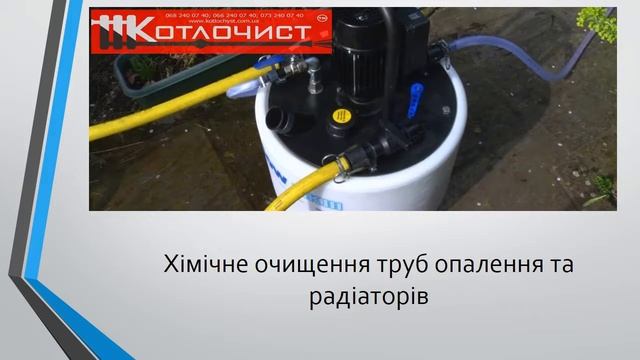 Промивка та ремонт систем опалення та котлів