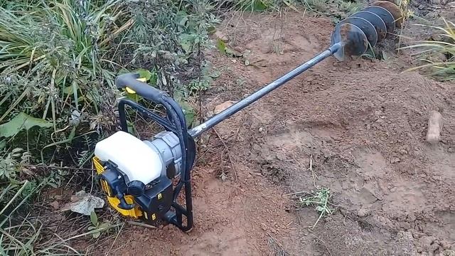 #1 Как сделать ворота на общий заезд. Обзор бура CHAMPION AG252 смотреть онлайн