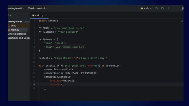 Python Email Sending Tutorial: How to Send Emails Using smtplib | Beginner Friendly | Sim's Code