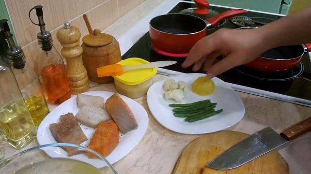 Рыбное ассорти. семга, палтус, тунец. смотреть онлайн