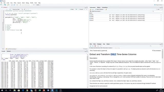 Computational Finance in R: quantmod-package смотреть онлайн