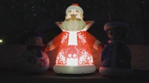 НОВОГОДНИЕ СВЕТОВЫЕ ФИГУРЫ. НАДУВНЫЕ ДЕКОРАЦИИ. Как украсить помещение к новому году