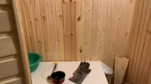 Электрическое отопление в бане. Керамогранитное. На улице -22