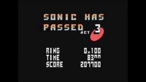 Sonic the Hedgehog Frenzy [Sonic Hacking 2018 Demo Version] (Master System) - Longplay
