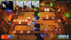 Overcooked 2 para Nintendo Switch online - MINI Directo de Insomnio!!!