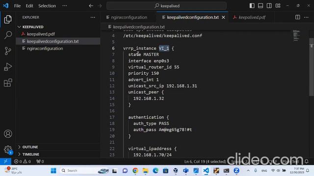 Nginx high availability with keepalived смотреть онлайн