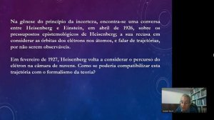 Luiz Peduzzi: Problemas conceituais e filosóficos de uma nova mecânica: Bohr, Heisenberg e Einstein