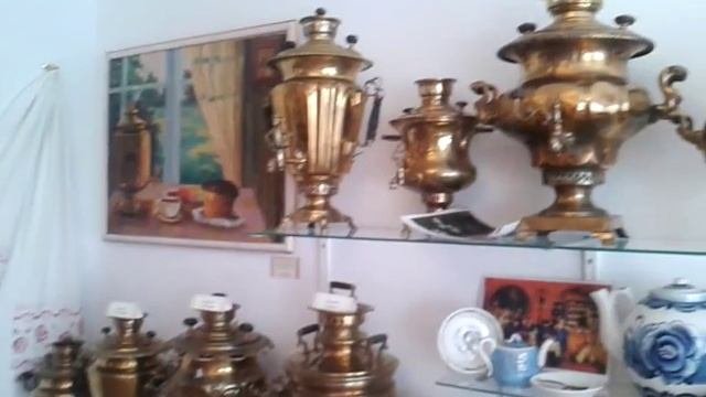 Самовары.Музей самоваров г. Городец.