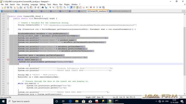 How to connect to SQL Server 2019 using Microsoft JDBC Driver with AdoptOpenJDK 8 смотреть онлайн