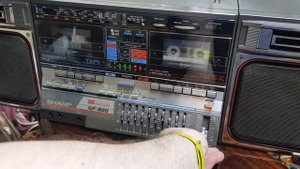 Настоящий Японский Магнитофон - SHARP - GF800H(D). Практически в идеальном состоянии! Работает всё!