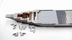 Крейсер,, Пётр Великий " ( cruiser Peter the Great ) из конструктора лего. LEGO ship.