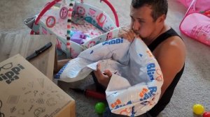 Распаковка паллета из Walmart